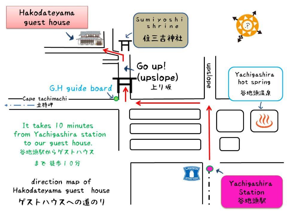 Hakodateyama Guest House Ngoại thất bức ảnh